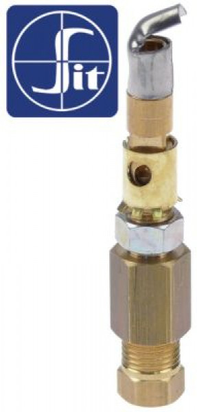 Горелка конфорочная тип серия 100 1-пламен. ø дюзы 35мм подключение к газу 6мм SIT