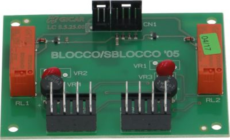 CIRCUIT BOARD BLOCK / RELEASE LOCK dimensions 90x70 mm