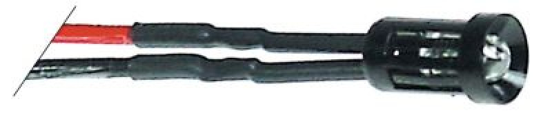 Лампочка сигнальная ø 8мм 230В светл. длина провода 600мм