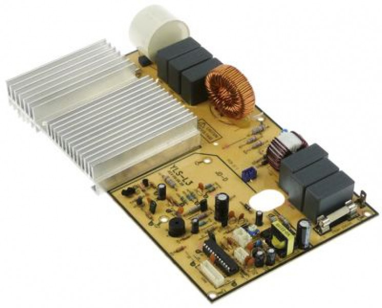 Плата печатная основная Д 265мм Ш 163мм соединение для клавиатуры 7 контактных штырей