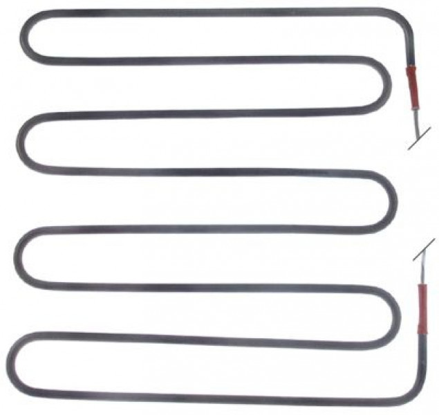 Элемент нагревательный  1400Вт 230В Д 290мм паровая баня Ш1 70мм Ш2 190мм труба ø  65мм