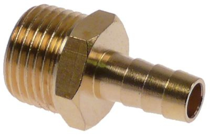 Соединитель шланговый латунь резьба 1/2" ø шланга 12мм кол-во в уп-вке 1штук