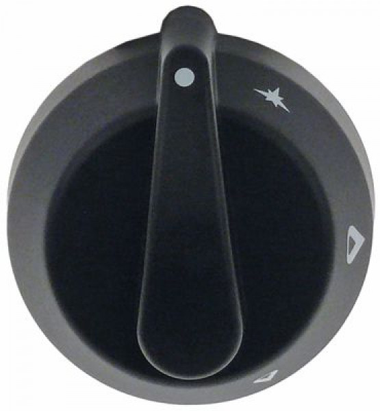 Рукоятка регулировочная газовый кран с запальным факелом  ø 66мм