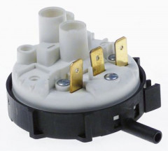 Прессостат диапазон давлений 80/50мбар присоединение плоский штекер 6,3 мм ø 58мм