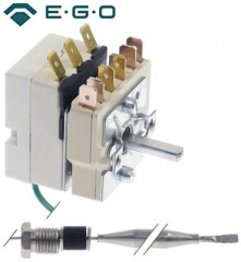 Термостат темп. макс. 90°C 1-полярн. 1CO 16А ø датчик 6мм Д датчик 98мм