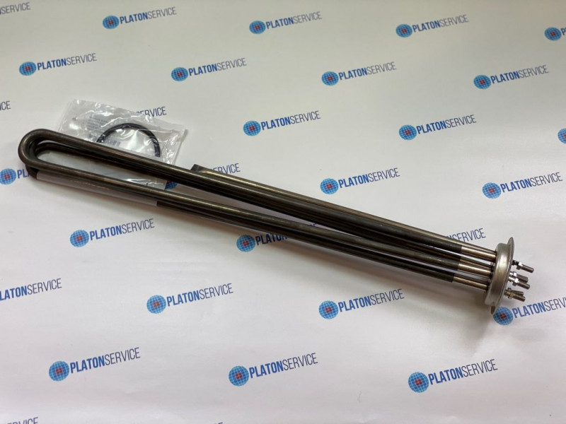 Элемент нагревательный  6000Вт 230В Д 480мм круглый фланец присоединение M5 труба ø  85мм