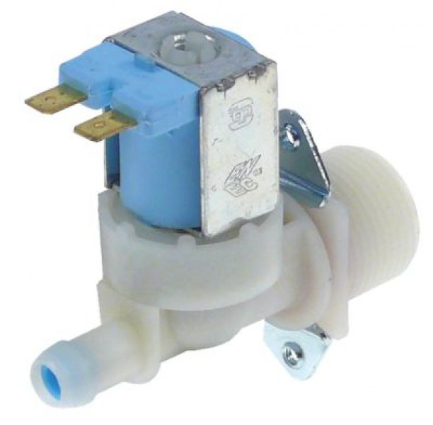 Клапан электромагнитный одинарн. прямой пластмасса вход 3/4" 230 В перем. тока TP вход  3л/мин