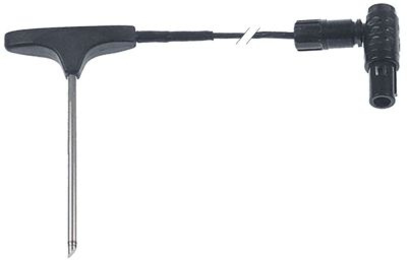 Датчик температурный погружной для измерения температуры в толще продукта термоэлемент K (NiCr-Ni) кабель PTFE