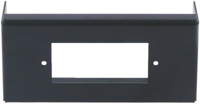 Панель кнопочная Д 102мм Ш 47мм чёрн. для саладетты