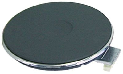 Конфорка ø 145мм 1500Вт 230В присоединение 4 винтовых зажима с кромкой