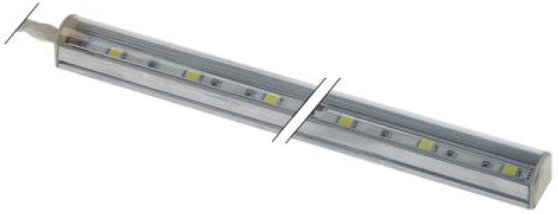 Планка светодиодная Д 1200мм длина провода 1000мм алюминий  В 20мм Ш 20мм