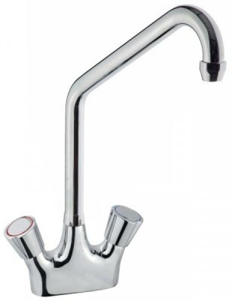 Кран-смеситель двухчастный GEV GASTROTOP PREMIUM арматура два отверстия верхняя часть крана