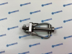 Затвор с хомутиком В 17мм Ш 29мм длина пружины 50мм толщина пружины 3мм