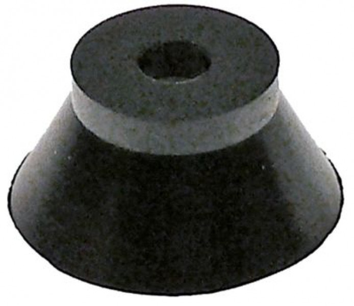 Ножка приборная резина ø 28мм В 14мм ø отверстия 65мм кол-во в уп-вке 1штук