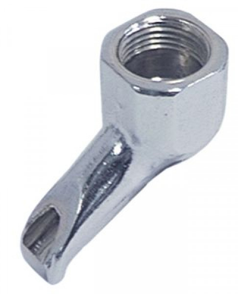 Лейка для портафильтра резьба 3/8" изогнут. - длин. 1 канал