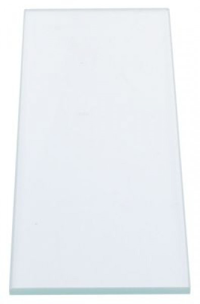 Пластина стеклянная ø 5мм Д 220мм Ш 80мм толщина материала  5мм монтаж. поз-ция внутри