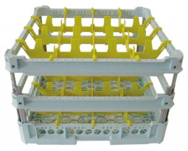 Кассета для мытья стаканов Д 500мм Ш 500мм В 251-340мм эффектив. Высота 216-305мм стаканы 16