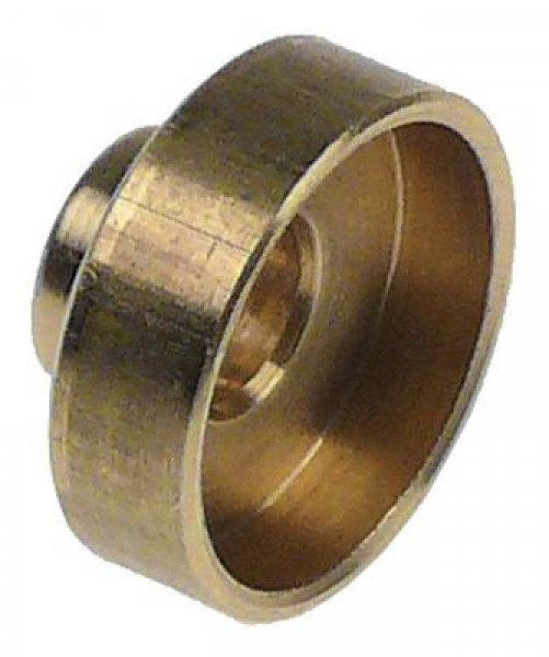 Держатель уплотнителя латунь В 9мм Д1 ø 86мм Д2 ø 17мм внутр. ø  1 6мм внутр. ø  2 15мм