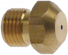 Жиклёр газовый резьба M10x1 ширина зева ключа 12 ø отверстия 21мм