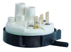 Прессостат диапазон давлений 30/12мбар присоединение плоский штекер 6,3 мм ø 58мм