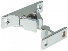 Замок-защелка Zamak В 36мм Д 60мм Ш 15мм шаг крепления 48/28мм комплект с щеколдой