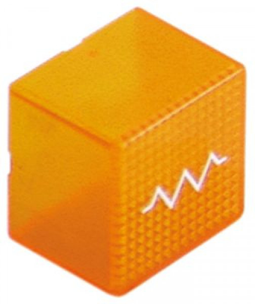 Колпачок для сигнальной лампы оранжев. нагревание