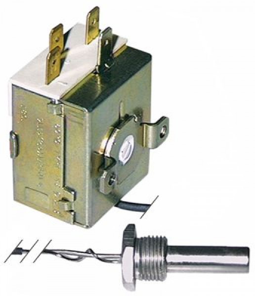Термостат темп. макс. 85°C 1-полярн. 1CO 16А ø датчик 95мм Д датчик 37мм