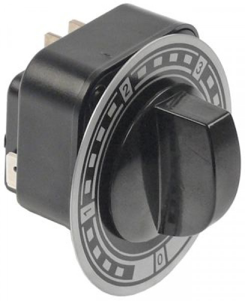 Таймер 600 2-полярн. время работы 4 мин 2NO постоянное положение нет ось 6x4,6мм