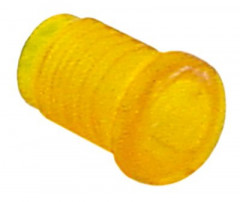 Колпачок для сигнальной лампы ø 6мм жёлт. кол-во в уп-вке 1штук