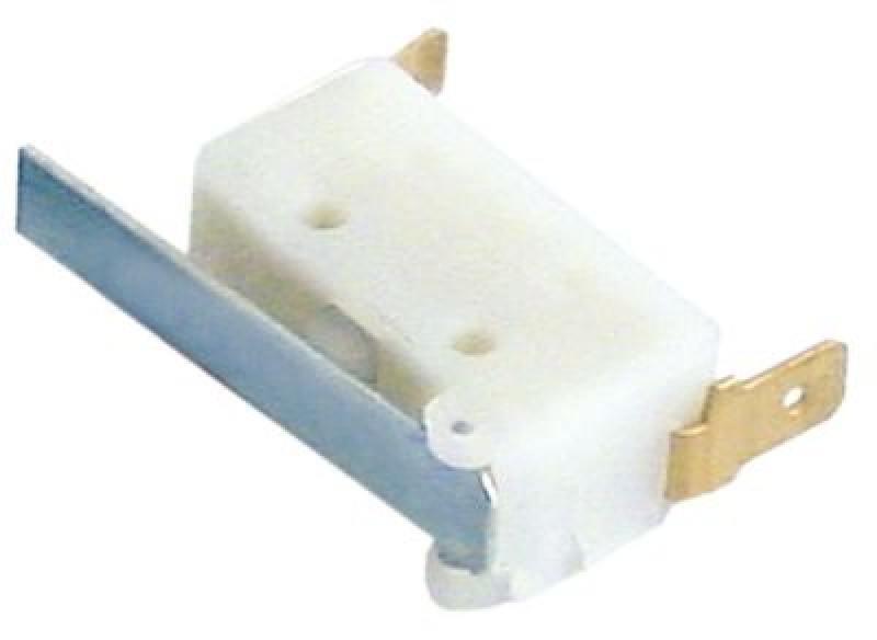 Микровключатель приводится в действие при помощи рычага