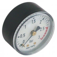 Манометр присоединение сзади резьба 1/8&quot; ø 51мм маркировка  25 диапазон давления 0 до 3бар