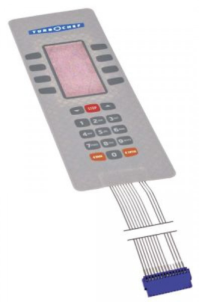 Клавиатура мембранная Д 295мм Ш 100мм подходит для Turbochef