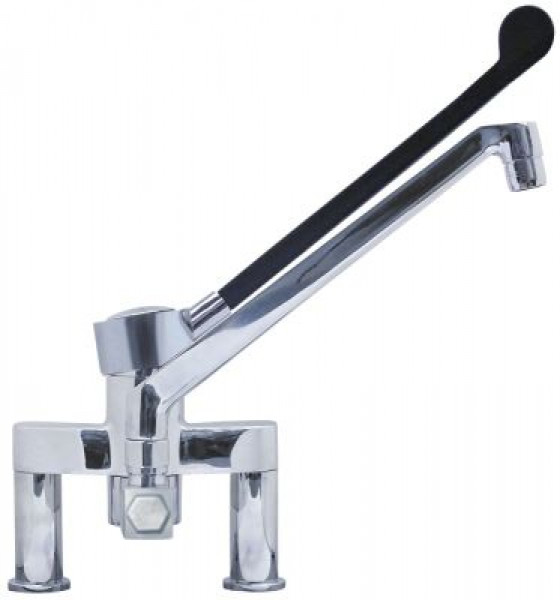 Кран-смеситель однорычажный двухчастный GEV GASTROTOP PREMIUM арматура два отверстия