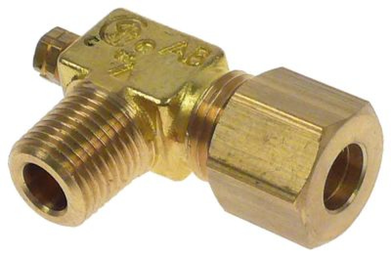Дроссель AB тип AP7-2 вход для газа 1/8"x27 NPT (труба-ø 5,4 мм)