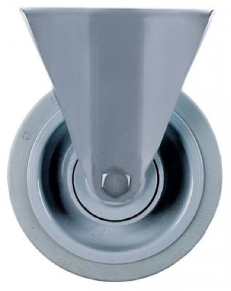 Ролик неподвижный пластинчатое крепление  расст-ние меж. отвер-ми 105x75мм В 200мм