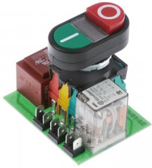 Плата печатная регулируемая монтажные размеры ø22 мм зелён./лампа/красн. -