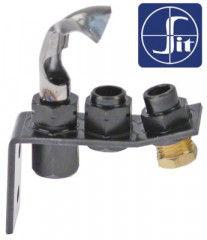 Горелка конфорочная тип серия 145 2х-пламен. без дюз SIT направление пламени справа