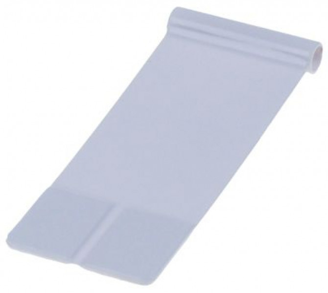 Пластинка ø 65мм В 95мм Ш 38мм для шторки