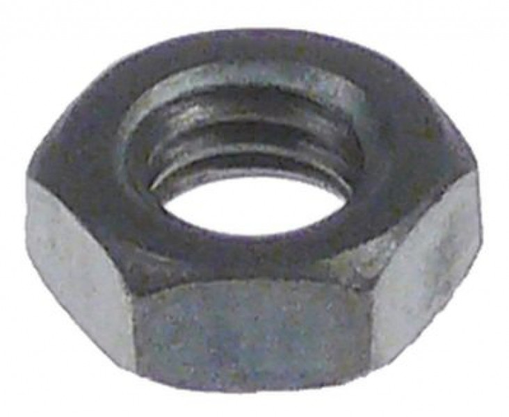 Гайка резьба M6 В 4мм ширина зева ключа 10 DIN/ISO DIN 439 / ISO 4035/8675