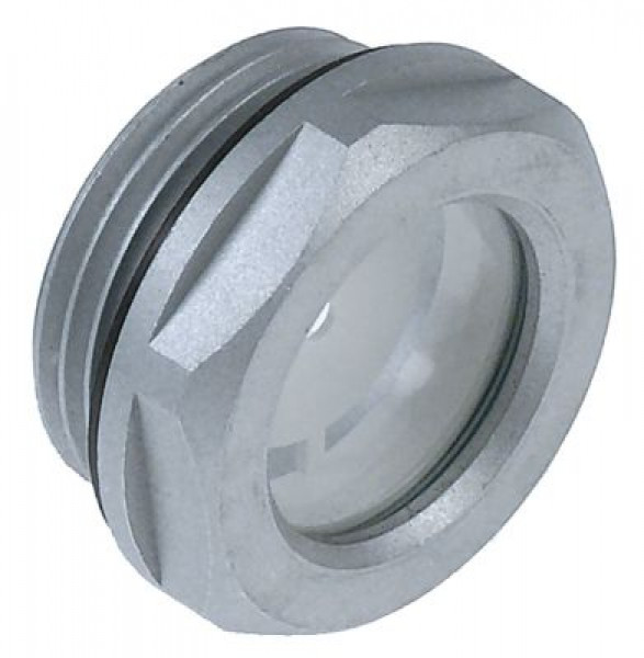 Стекло смотровое резьба 1"