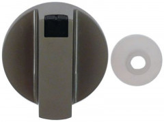 Рукоятка регулировочная нулевое обозначение ø 405мм ø ось 6x4мм срез сверху