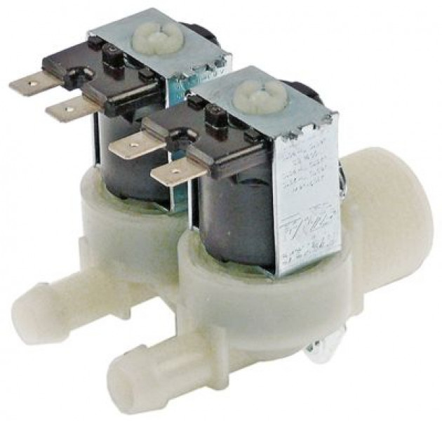 Клапан электромагнитный двойн. прямой пластмасса вход 3/4" 230 В перем. тока EATON (INVENSYS)