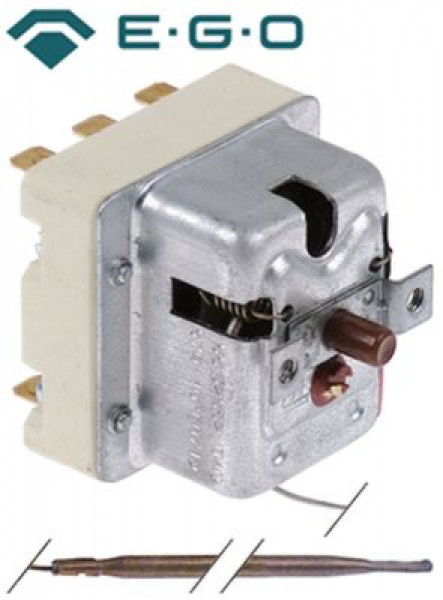 Термостат защитный темп. выкл. 570°C 3-полярн. ø датчик 39мм Д датчик 228мм