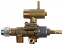 Кран газовый тип GPEL22D МЖ 35мм вход для газа M18x1,5 (труба-ø 12 мм)