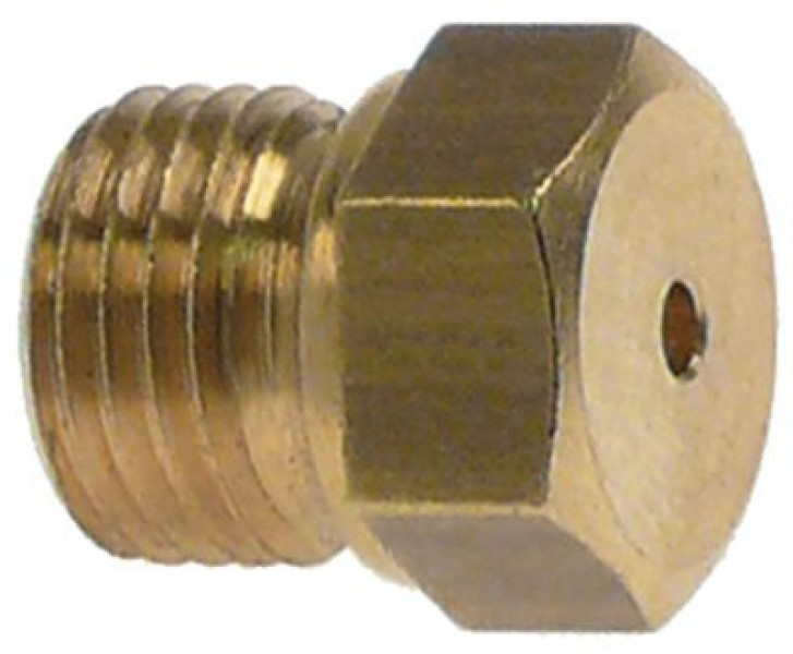 Жиклёр газовый резьба M10x1 ширина зева ключа 12 ø отверстия 145мм