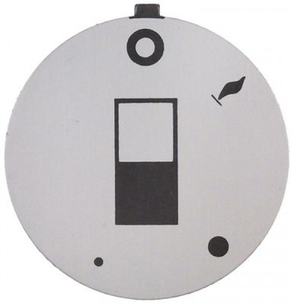 Маркировка регулировочной ручки газовый кран с запальным факелом EGA26440