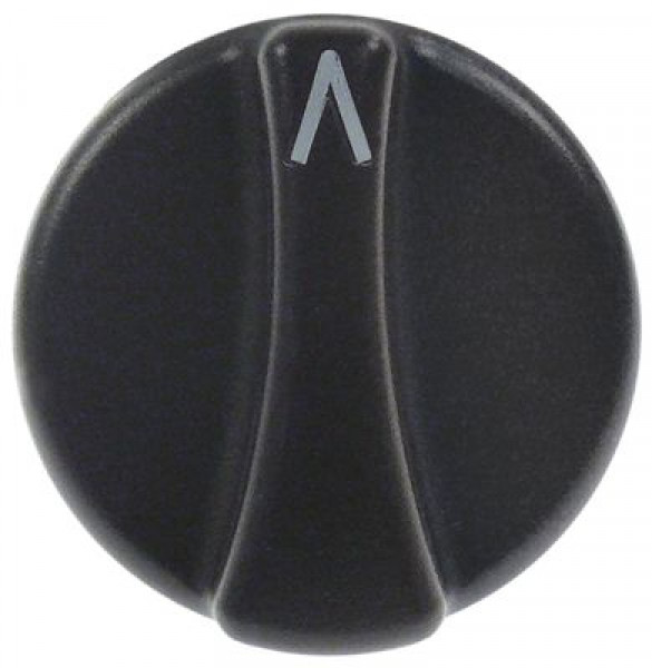 Рукоятка регулировочная нулевое обозначение ø 55мм ø ось 6x4,6мм срез справа