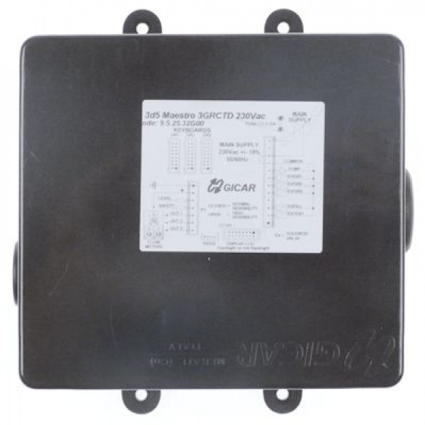 Блок центральный 230В 2 группы кофемашина тип 3d5 MAESTRO 2GRCTD напряжение переменный ток