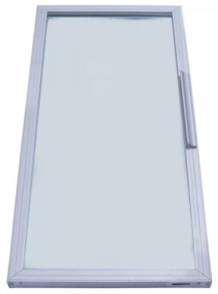 Дверца стеклянная В 1370мм Ш 600мм толщина 40мм