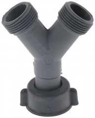 Распределитель воды резьба 3/4" пластмасса ø 19мм Д 75мм монтаж. поз-ция сверху соединение 19